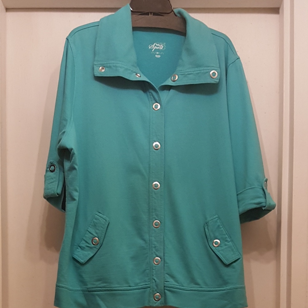 Style & Co. Sport Woman 3X Athleisure Jacket
